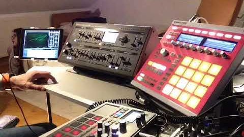 Deepmind 12D, Maschine, Electribe, Animoog