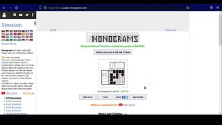 NONOGRAMS 1 : 10 MINUTES OF 5x5 NONOGRAMS