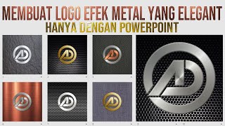 Create a Metallic Three-Dimensional Logo with PowerPoint
