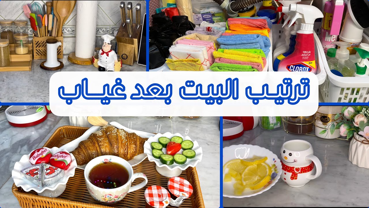 ترتيب وتنظيم بعد غياب | أفكارلترتيب تحت حوض المطبخ