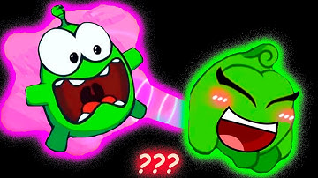 Om Nom "Laser beam & Screaming" Sound Variations in 35 Seconds