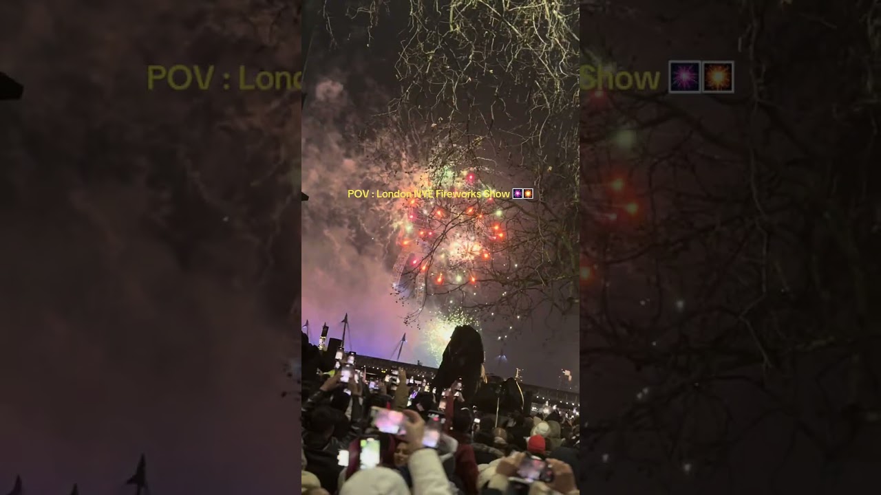 London New Year’s Eve 2026 Fireworks 🎆