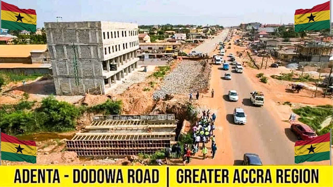 Adenta–Dodowa Road Is Taking Shape | Latest Construction Update