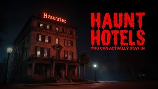 Top 7 Haunted Hotels You Can Actually Stay In