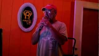 Ray Alexander sings karaoke "Mac the Knife" at Outer Banks Fishing Pier 27 Aug 2012
