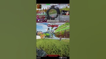 this CHEATER fought a STREAMER in  #apexlegends #apexhub #apexsquad #apexlegendsclips #apexzone