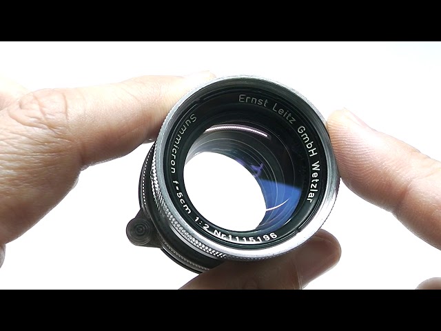 LEICA ライカ Summicron ズミクロン 50mmF2 沈胴 L 1953年製（山崎光学