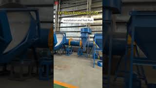 On-site Installation &amp; Test Run of Disc Granulation Production Line#fertilizer