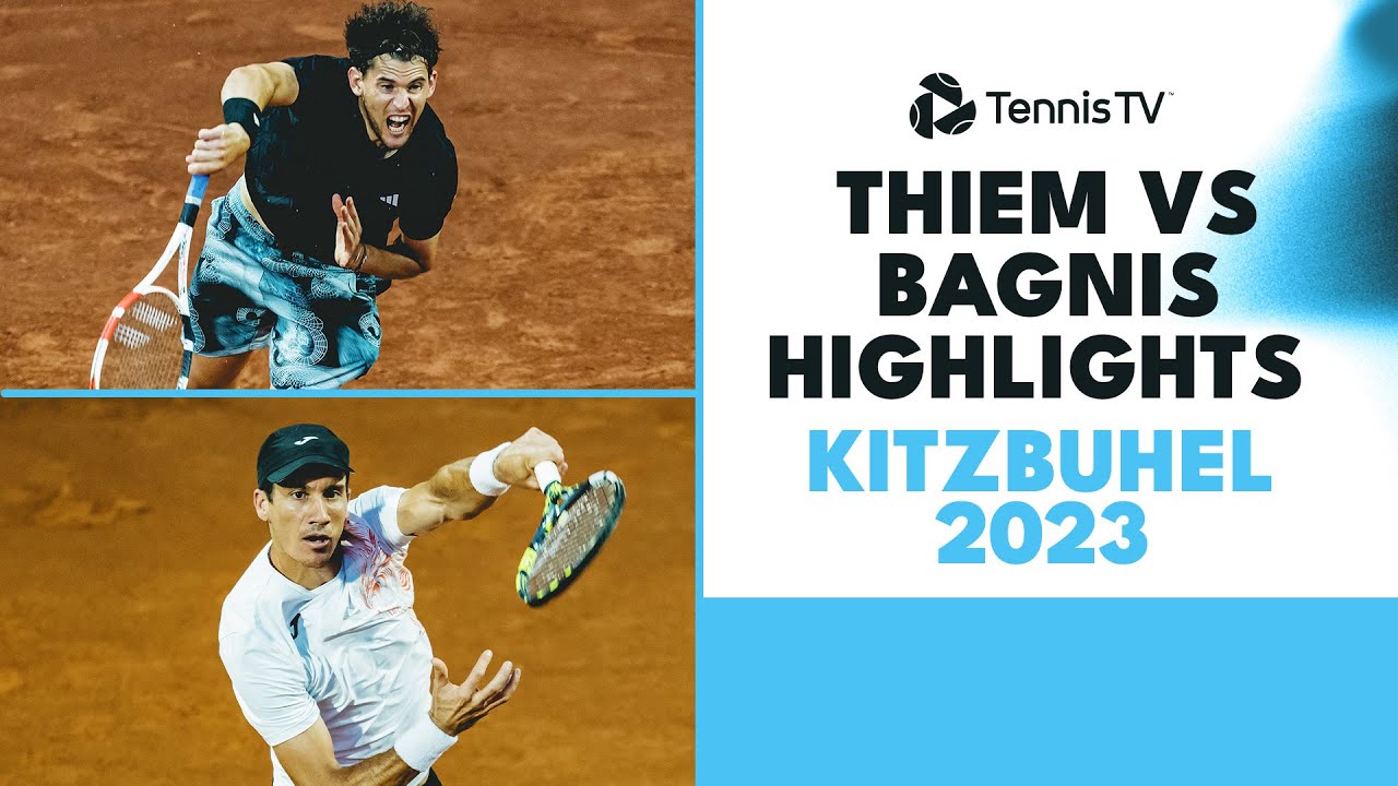 Dominic Thiem & Facundo Bagnis Entertaining Match Highlights | Kitzbuhel 2023 Highlights