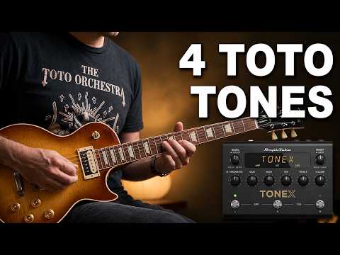 4 LEGENDARY Steve Lukather TOTO Tones for TONEX Rosanna, Hold The Line & more