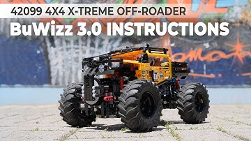 42099 4X4 X-treme Off-Roader - BuWizz 3.0 Pro upgrade instruction
