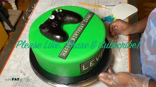How To Make an Xbox Controller Cake | Fondant Gamer Cake Tutorial