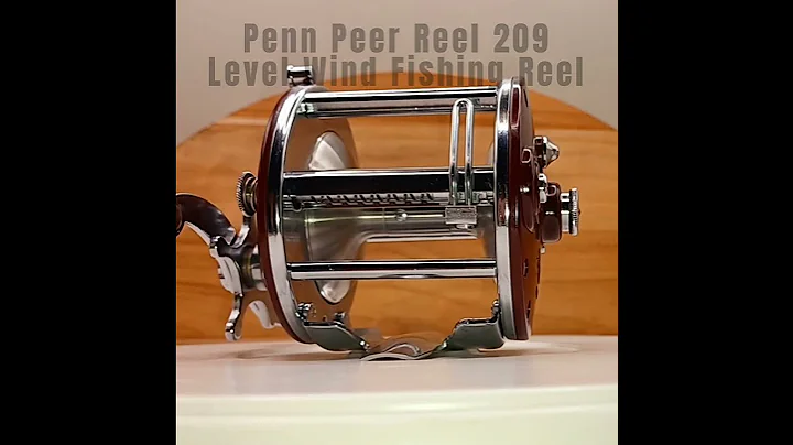 Penn Peer Reel 209 Vintage Bakelite Handle Level Wind USA Made Fishing Reel