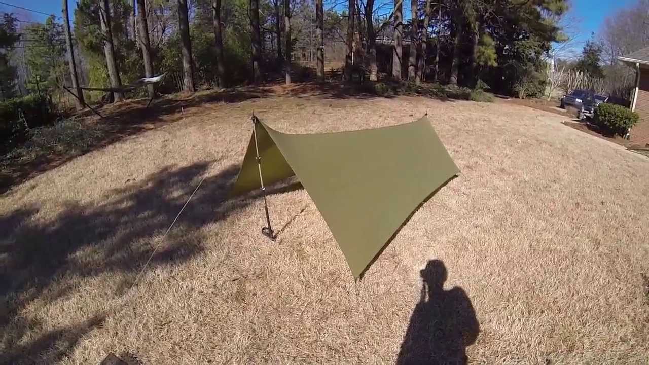 DIY Gear Silnylon Ground Tarp YouTube
