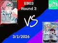 OPTCG EB03 Locals Round 3: R/B Koby vs U/P Sanji