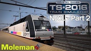 Train Simulator 2016 | North Jersey Coast Line Part 2 | NJTransit ALP-45DP