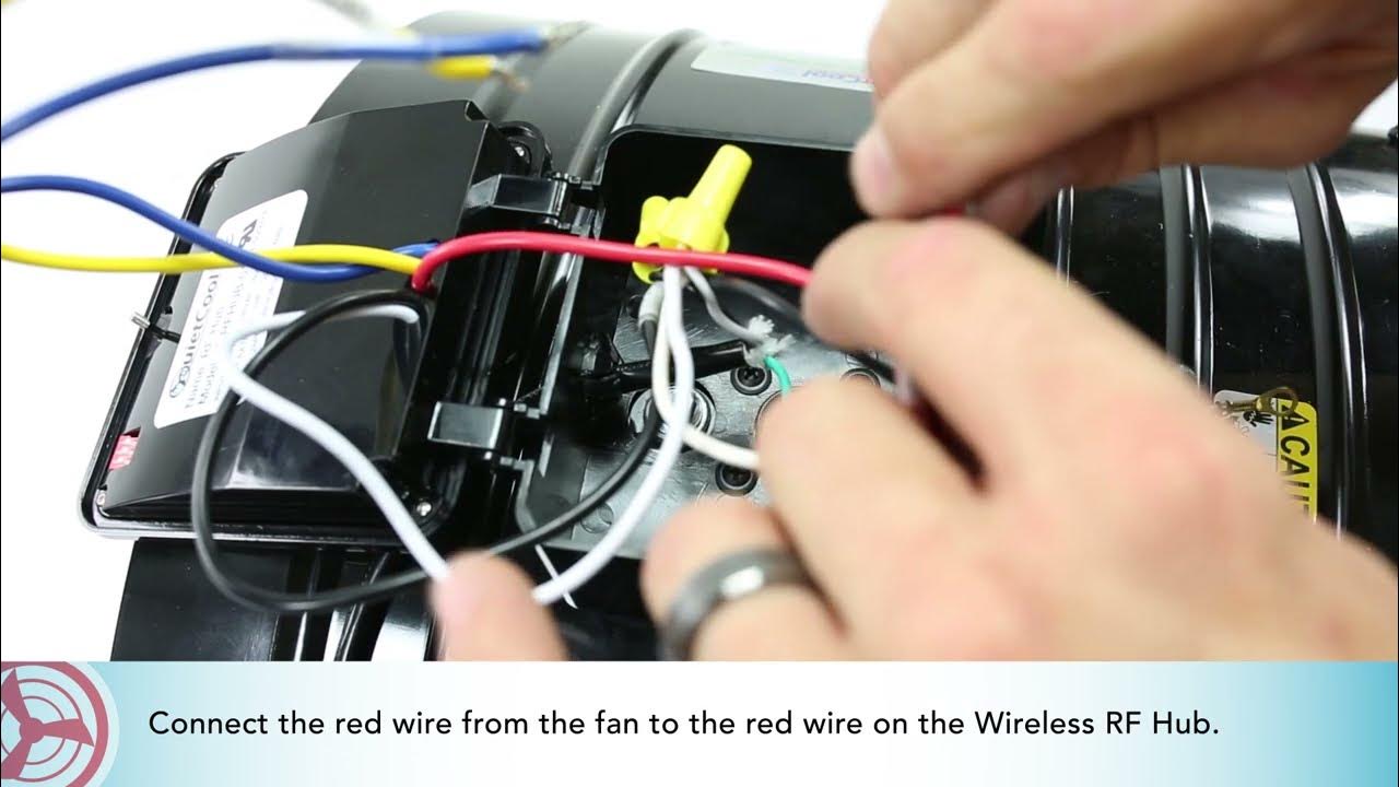 Three Speed RF Wireless Kit Installation for QuietCool Stealth Pro 4.8X