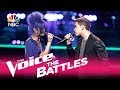 The Voice 2017 Battle - Gaby Borromeo vs. Mark Isaiah: "Pillowtalk"