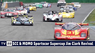 MOTOR TV22: SCC Challenge & MOMO Sportscar Supercup Rennen 1 beim Jim Clark Revival 2024