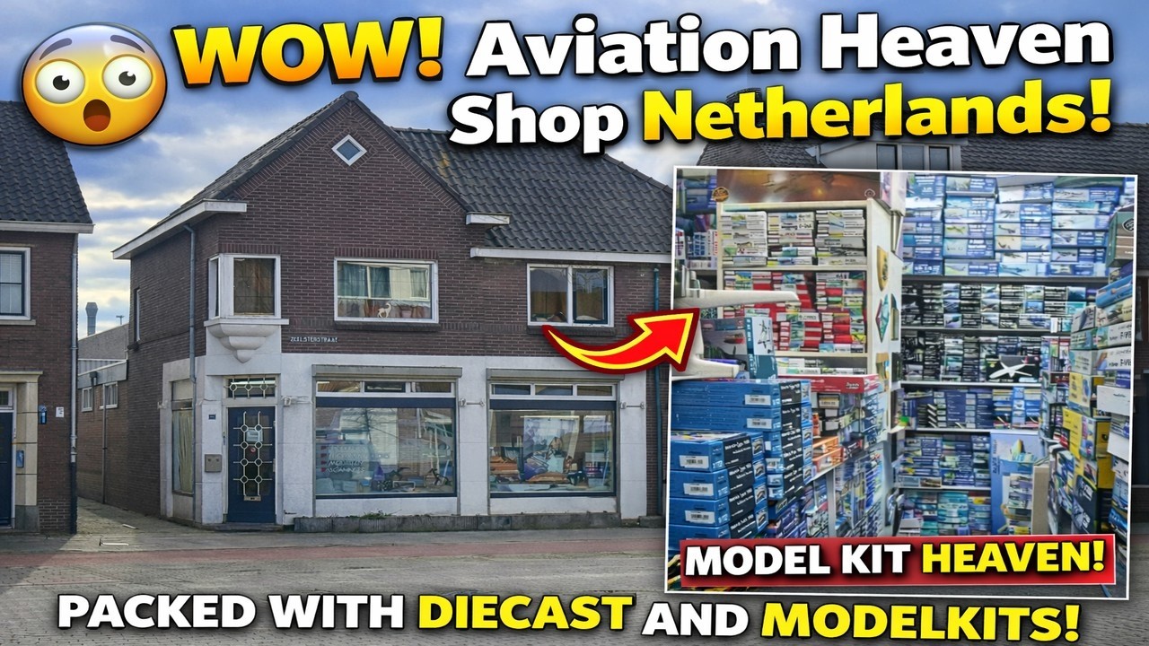 This Aviation Hobby Shop is a Collector’s Paradise! 🤯 rare Diecast and models