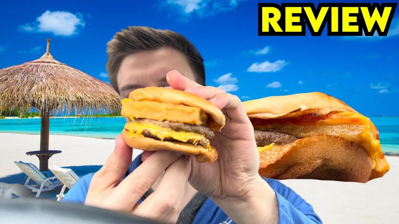 NEW McDonald's SURF n TURF Burger - Remix Menu Review - YouTube