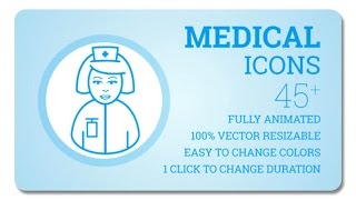 Medical Icons | After Effects template