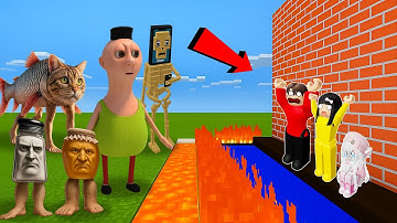 Yuta Mio Bangun Benteng Pertahanan Dari Anomali Brainrot & Hamood Habibi | ROBLOX