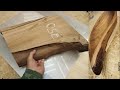 Что можно сделать из обрезка карагача. How to make a plate of wood