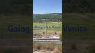 Catching a train to Venice