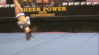 Courtney's Individual Cheer Power Huntington 2012