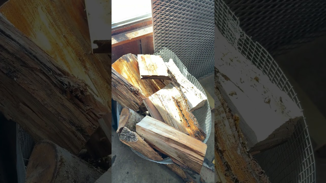 Дровяная печь, пропускающая воздух и меняющая форму?! 