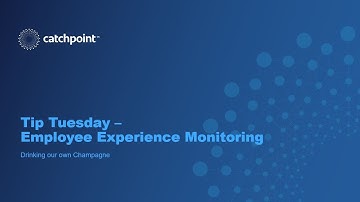Employee Experience Monitoring Demo