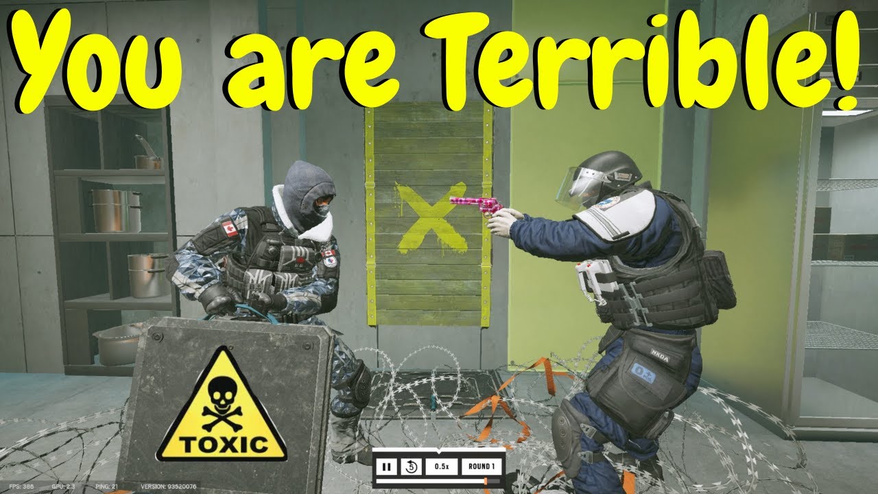 Humbling Toxic Teamates in Rainbow Six Siege X - YouTube