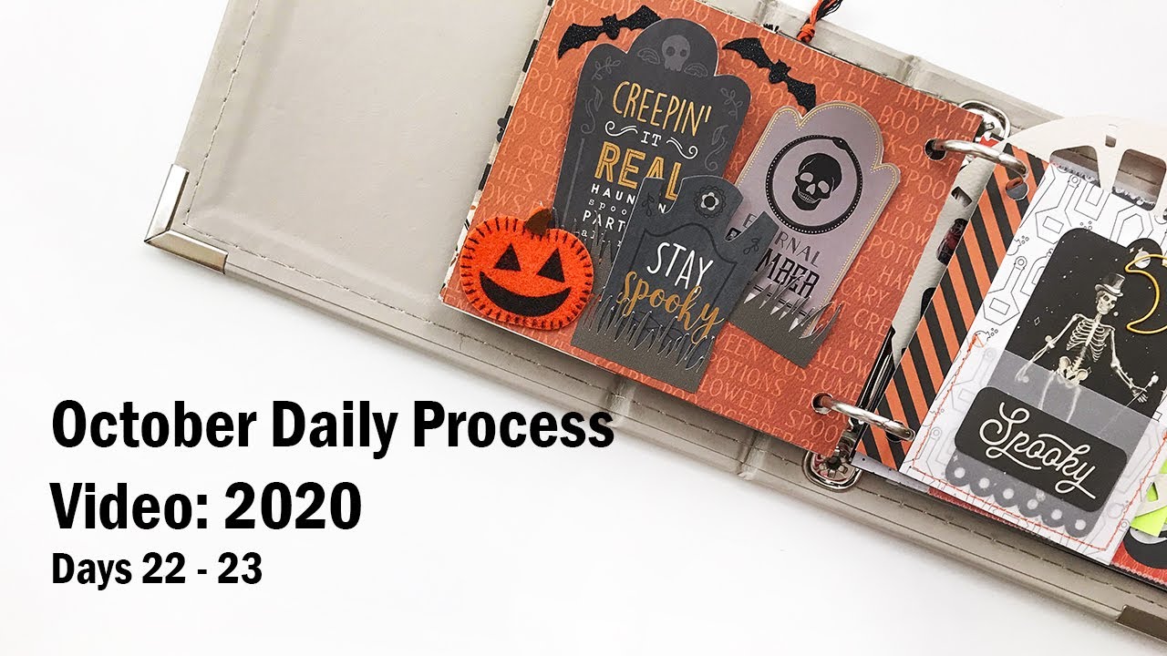 October Daily 2020 | Day 22 & 23 | Process Video