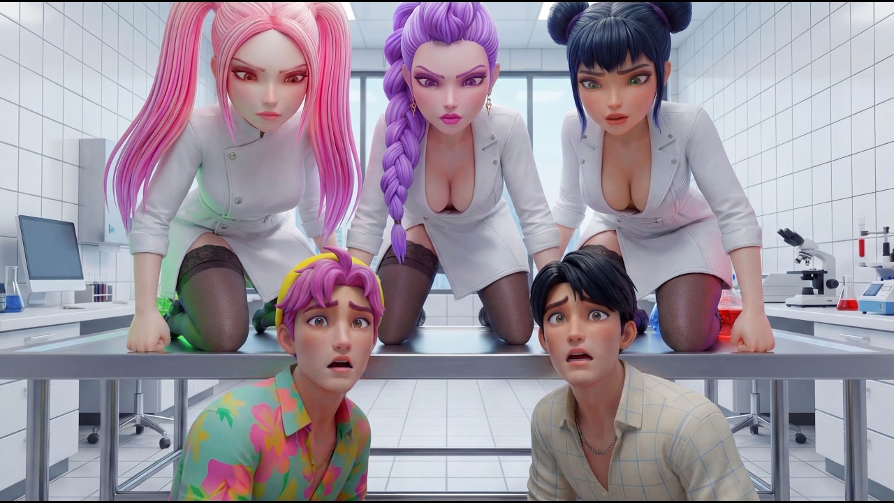 😱 Did Jinu and Abby DO IT?! Rumi and Mira are NOT READY! | KPOP Demon Hunters