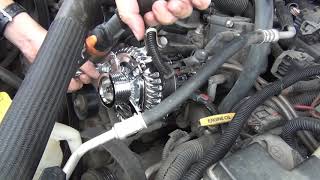 Jeep Wrangler: Replacing alternator How to rectify P0562 ラングラー オルタネーター交換 -  YouTube
