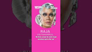 Raja calls Nymphia Wind  on Hey Qween streaming now on Wow Presents Plus  #rupaulsdragrace