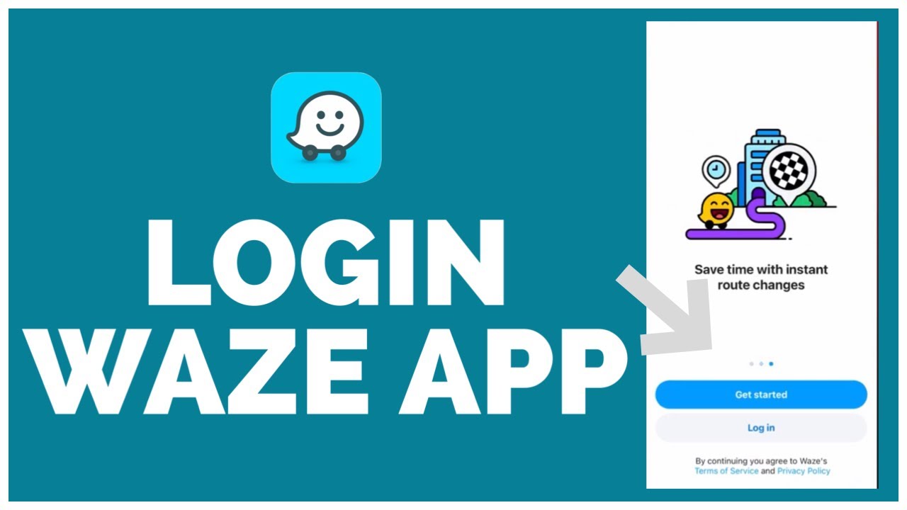 how-to-login-waze-app-sign-in-waze-application-youtube