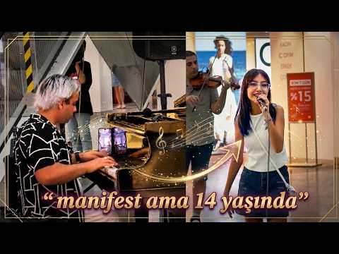 MANİFEST ama 14 YAŞINDA ( HERKES YAŞINDAN ŞOK OLDU ) @zehrafidanmusicc