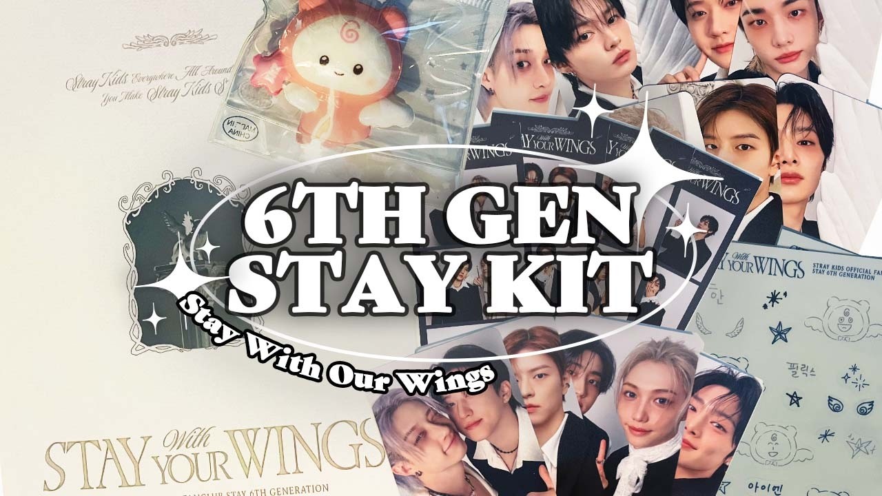 Stray Kids Official Fanclub Stay 6th Generation Kit Unboxing