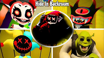 Hide In The Backrooms Nextbots Gameplay Walkthrough Chapter 1,2,3 (Android, iOS)