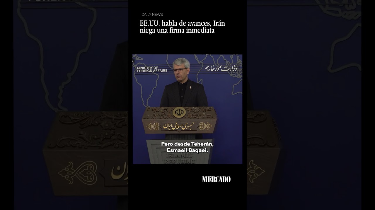 EE UU  habla de avances, Irán niega una firma inmediata ¿Sigue la Guerra?