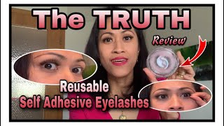 Reusable Self Adhesive Eyelashes | Review | JuddieFrost