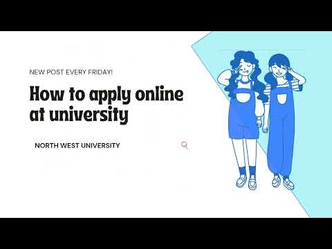 How to apply online at North west university 2021