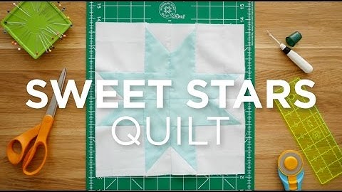 Make an Easy Sweet Stars Quilt Block - Quilt Snips