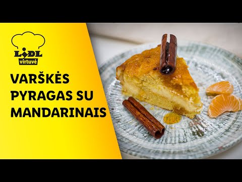 Video: Varškės Pyragas Su Mandarinais