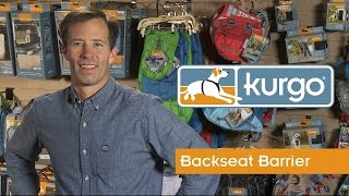 How to Install the Kurgo Backseat Barrier for Dogs