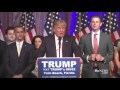 Donald Trump Delivers Florida Victory Speech in [FULL SPEECH]