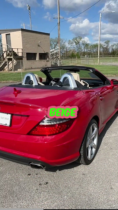 The 2014 Mercedes-Benz SLK 350 Convertible is Small, but Quick! #NBCRMAG.COM