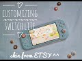 Customize With Me| Switch Lite (skin from ETSY Shop)